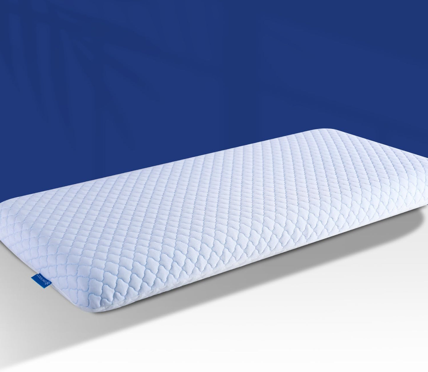 SofGlowly Ultra Thin Flat Pillows for Sleeping King Size Comfort