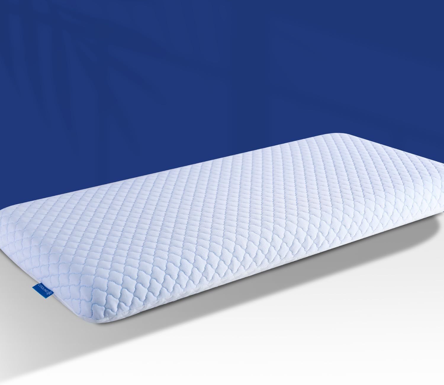 SofGlowly Ultra Thin Flat Pillows for Sleeping King Size Comfort