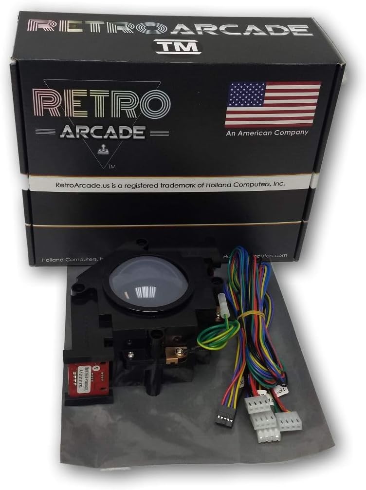 RetroArcade.us 3in Arcade Trackball for Jamma Multigame PCBs