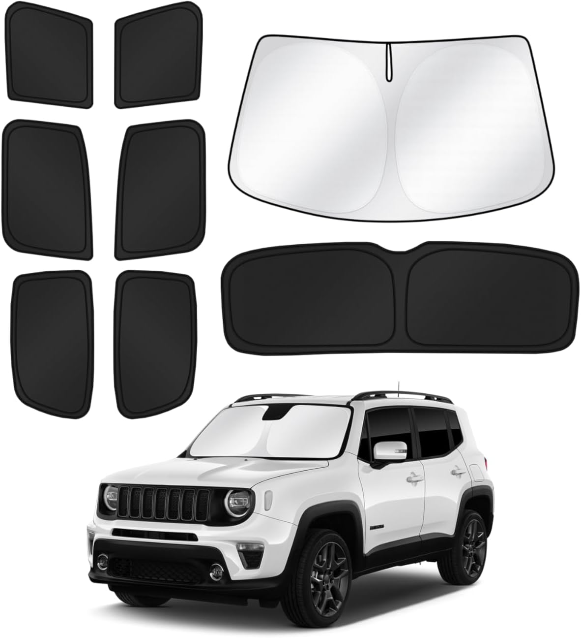 Sunshades for Jeep Renegade 2015-2025 - Ultimate UV Protection