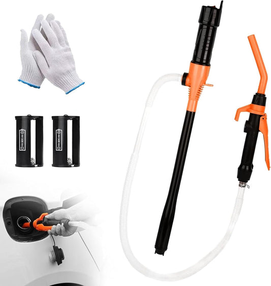 Portable Electric Gas Pump - Easy Fuel Transfer