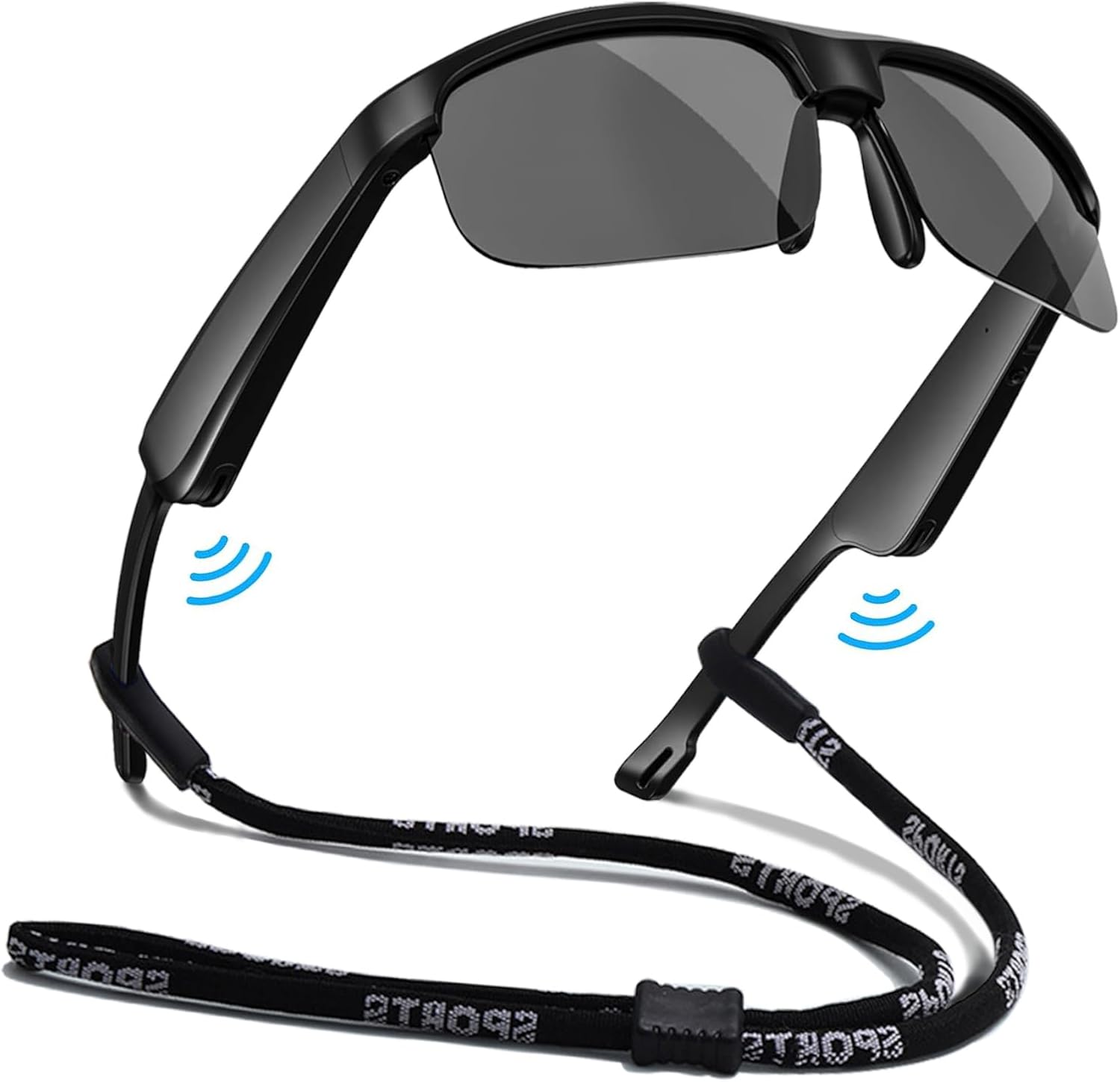 Polarized Bluetooth Smart Glasses: UV Protection & Voice Assistant