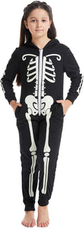 Veseacky Matching Family Glow in the Dark Skeleton Pajamas - Cozy