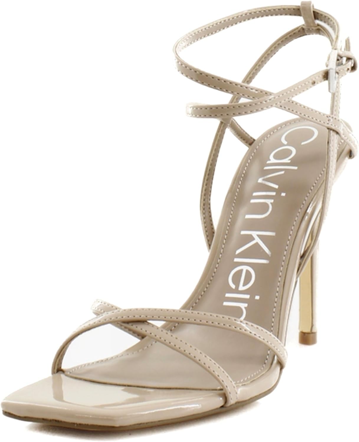 Calvin Klein Tegin Heeled Sandal: Sleek Stiletto Style for Women