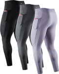 NELEUS Men's Dry Fit Compression Baselayer Pants - Secure (Style KL2S)