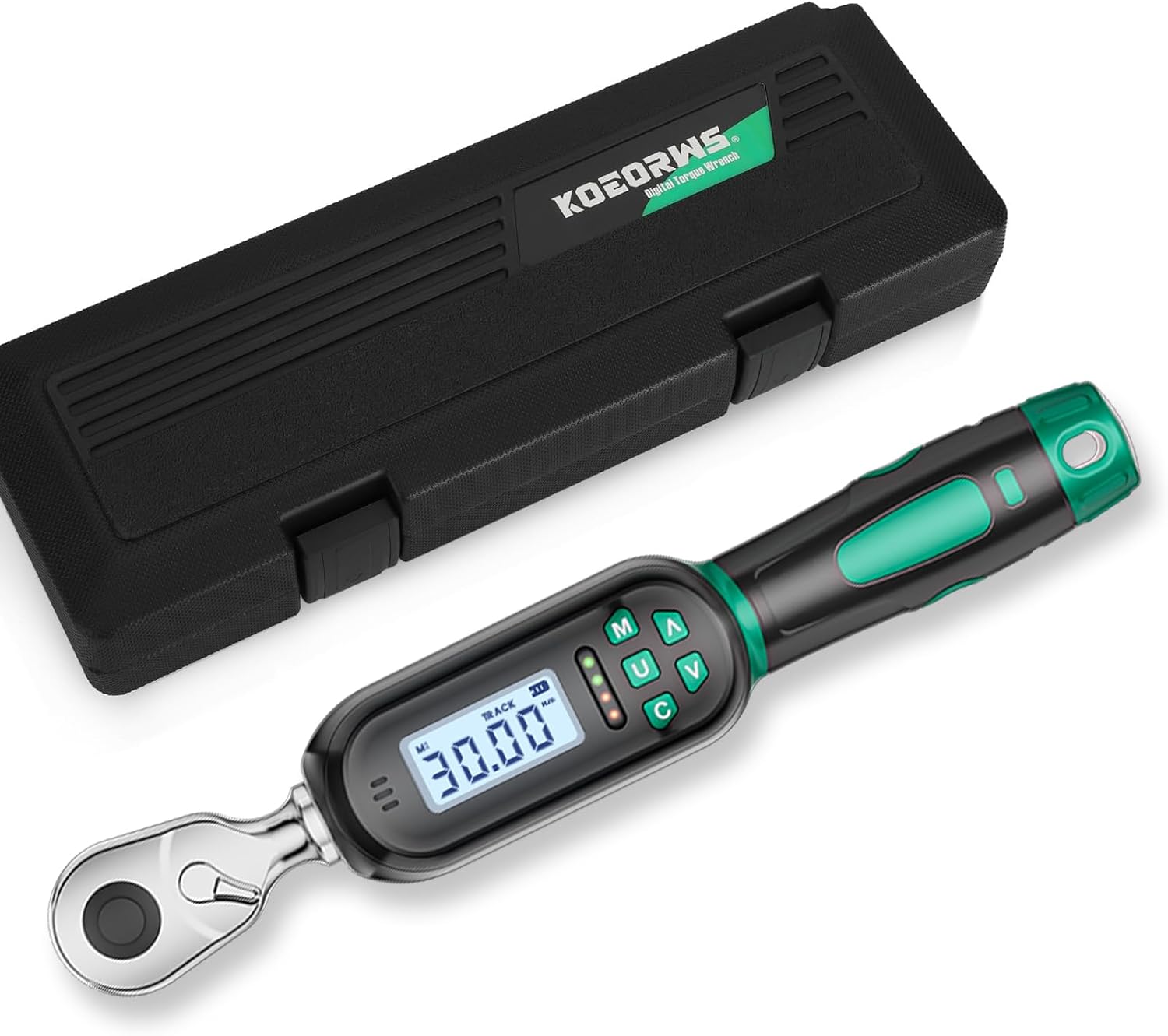 1/4 Inch Drive Digital Torque Wrench with Memory Function