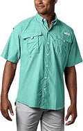Columbia Men's Bahama Ii Short Sleeve Shirt for Anglers - UPF 50