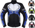 Motorcycle Jacket Mens CE Armored Riding Waterproof All Season