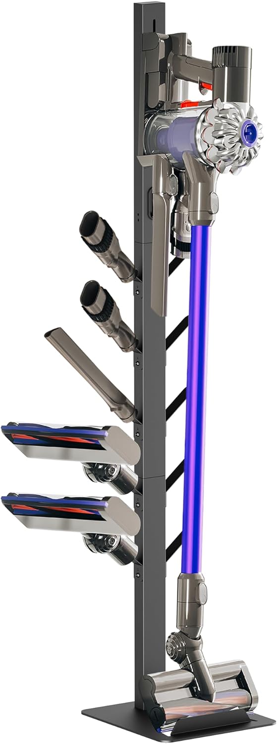 Space-Saving Vacuum Stand for Dyson & More