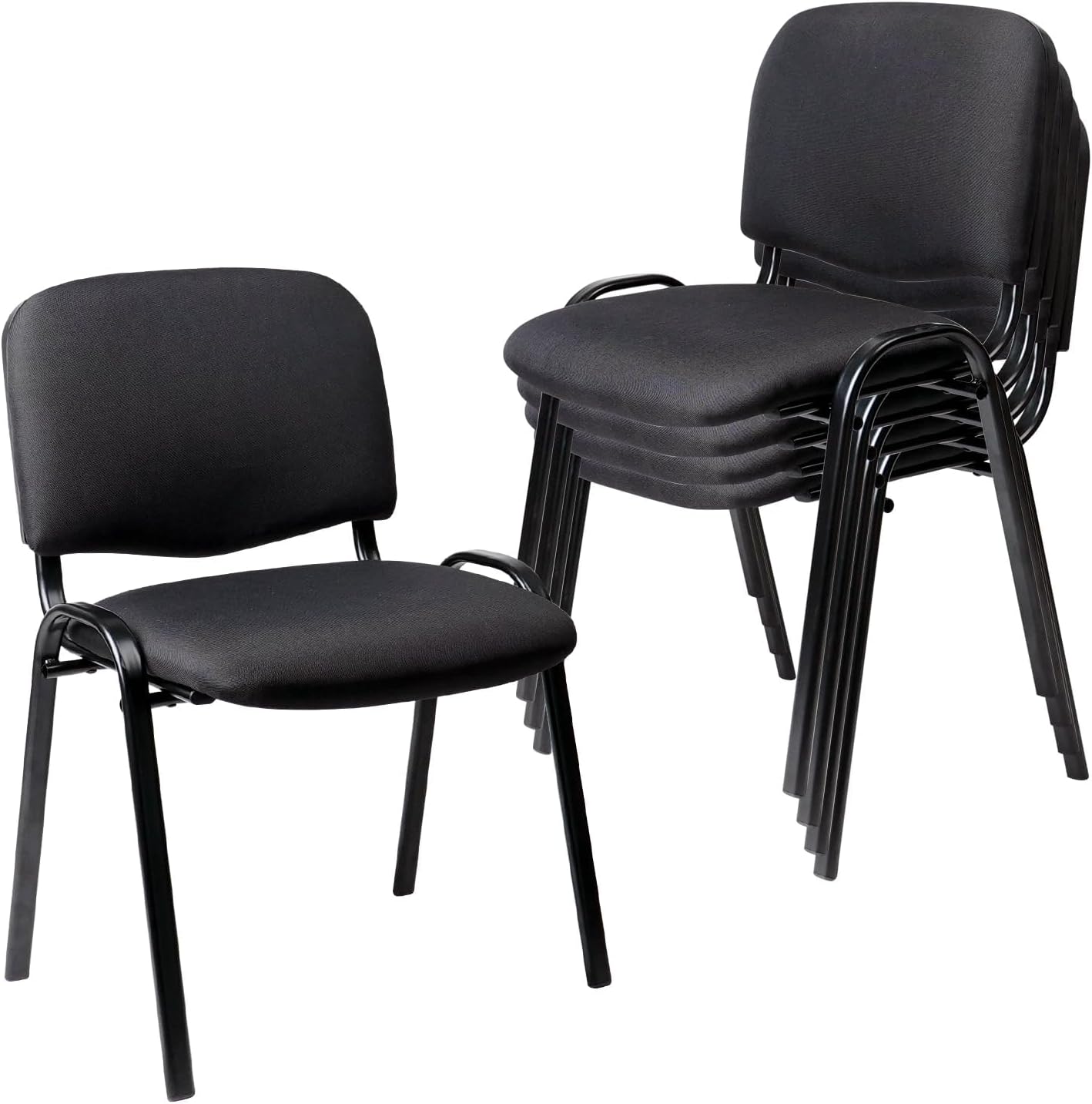 Stackable Waiting Room Chairs Set of 5 for Comfort and Style