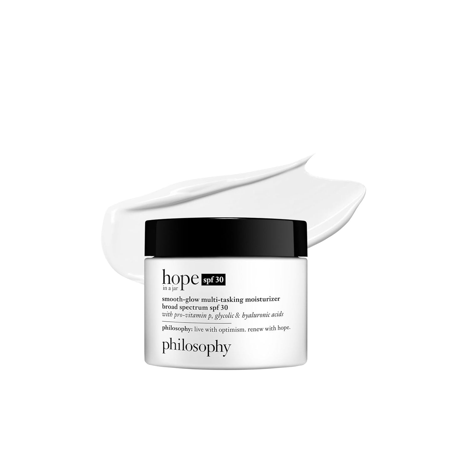 philosophy hope in a jar smooth-glow face moisturizer with SPF 30