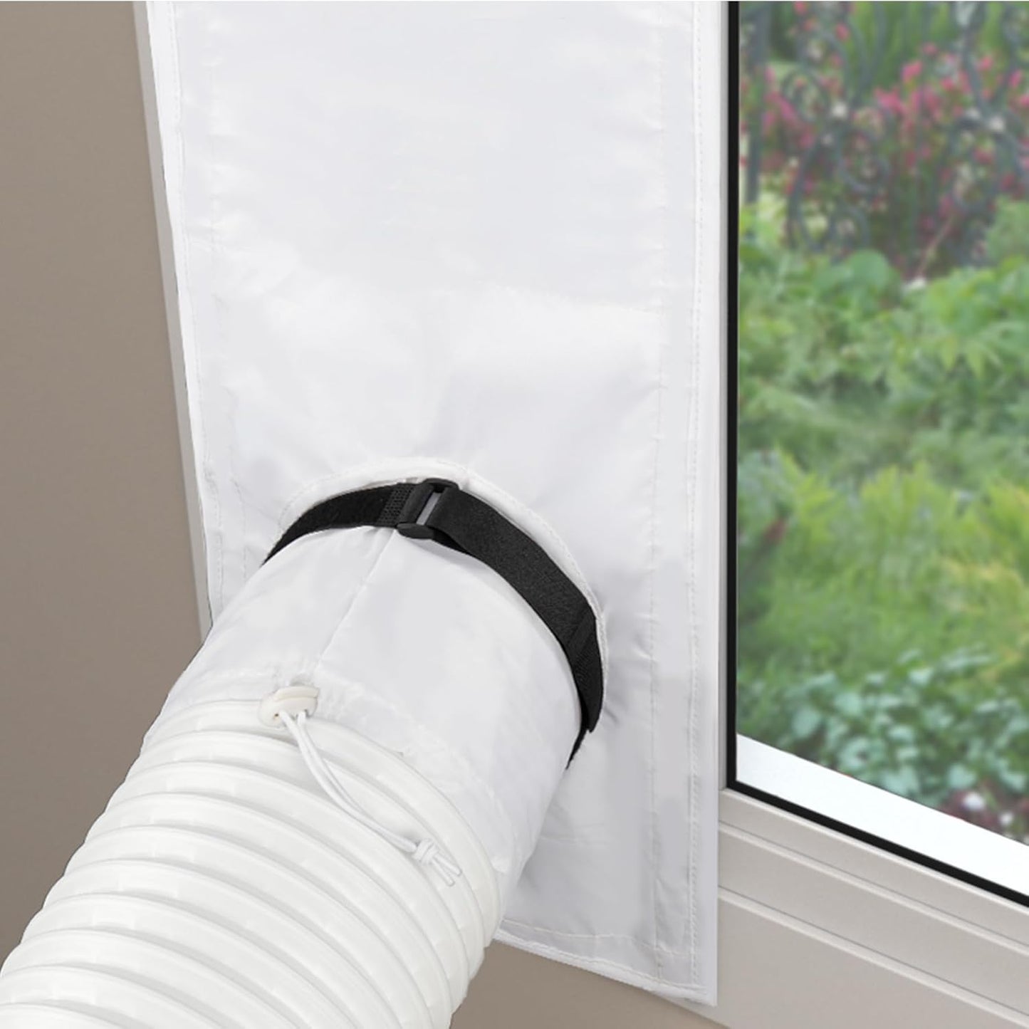 Sun-Reflective Portable AC Window Seal Kit