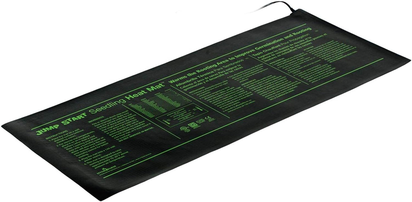 107W Hydrofarm Jump Start Seedling Heat Mat - UL Certified