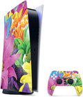 Glossy Glitter Gaming Skin for PS5 Digital Edition Bundle - Colorful