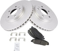Front Ceramic Brake Pad & G-Coated Rotor Kit for 2008-14 CTS - Direct