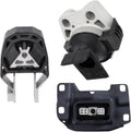 Engine Motor Mount Set 3Pcs Fits 2012-2018 Focus L4 2.0L - Tested Fit
