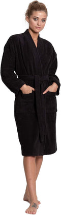 Turkuoise Soft & Absorbent Towel Robe - Turkish Terry Kimono Bathrobe