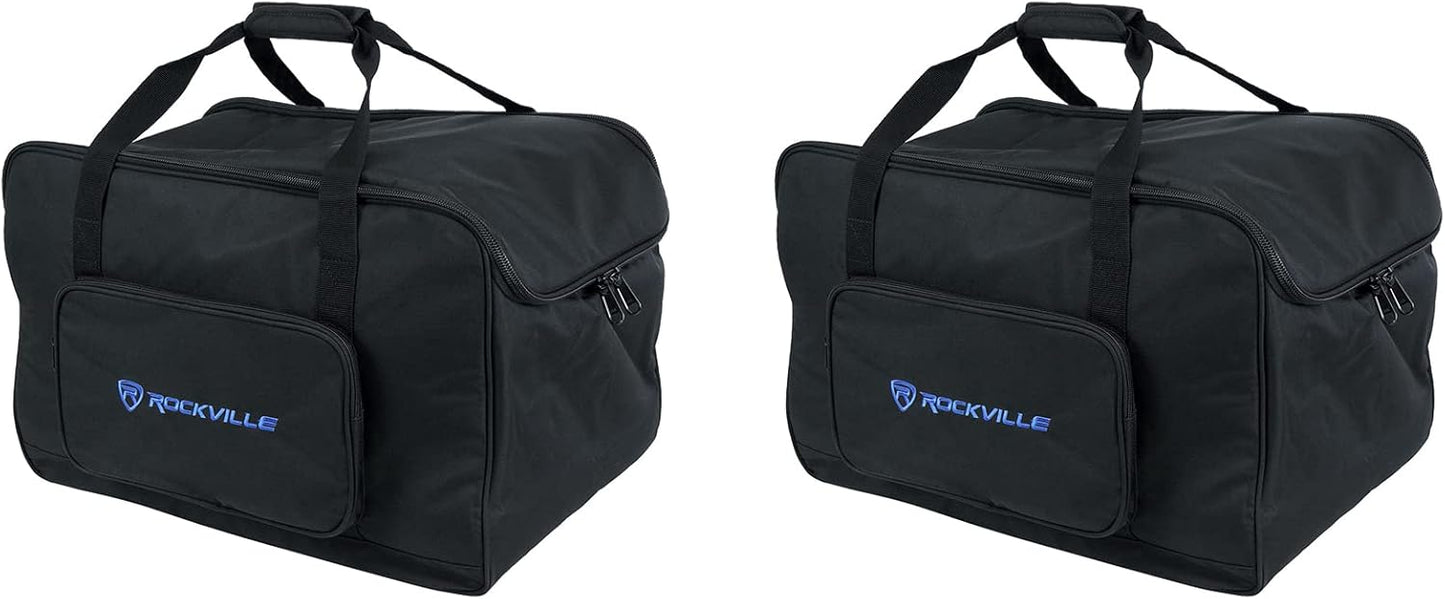 Rockville TB10 V2 10in DJ PA Speaker Bags for Safe Transport