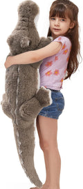 MorisMos Giant Alligator Stuffed Animal 45 in - Big Snuggly Room Piece