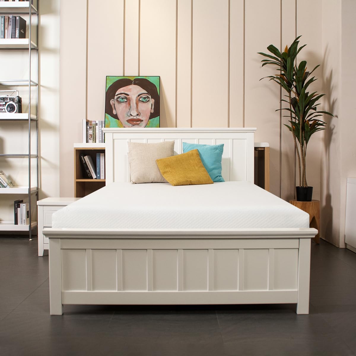 Full Size Mattress with Gel Memory Foam for Cool Sleep Comfort