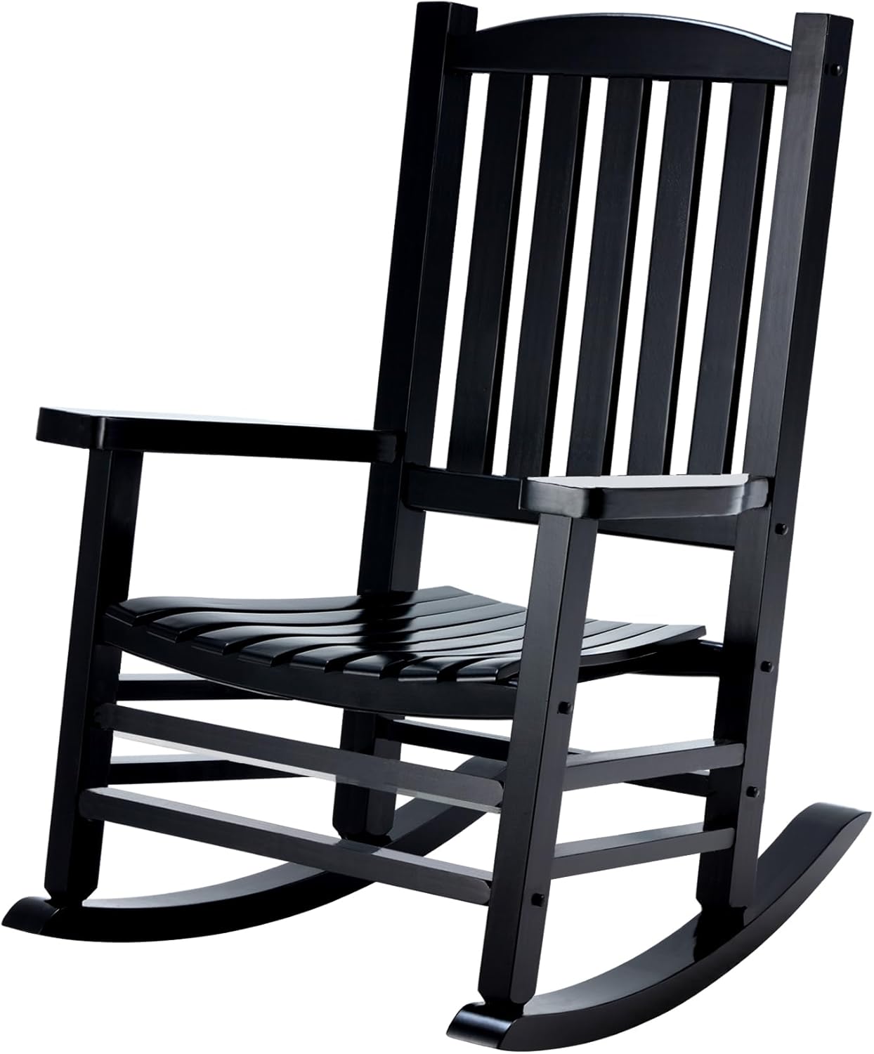 Wooden Oversized Porch Rocker Chair for Outdoor Relaxation