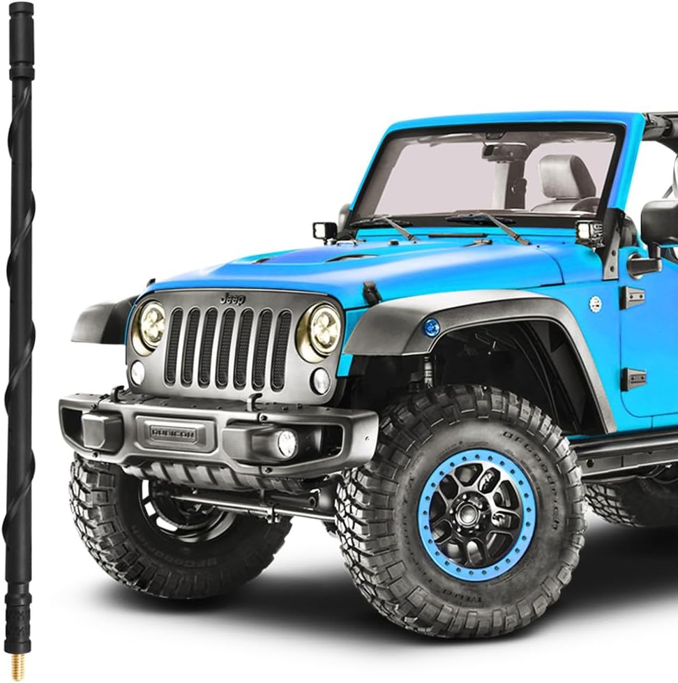 BASIKER Antenna for Jeep Wrangler Gladiator 2007-2025 Models