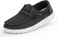 Hey Dude Womens Wendy L Black Size 9 - Lightweight Lace Up Loafers