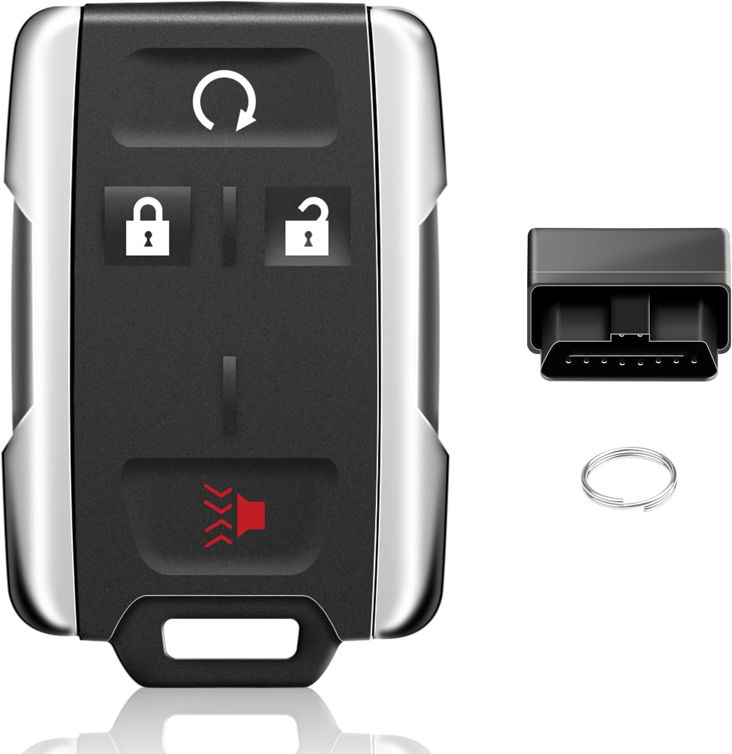 4 Buttons Keyless Entry Remote Key Fob for Chevy Silverado