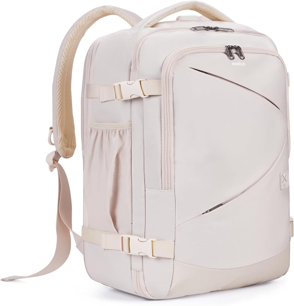 ECOHUB Expandable Carry On Travel Backpack for Easy Packing