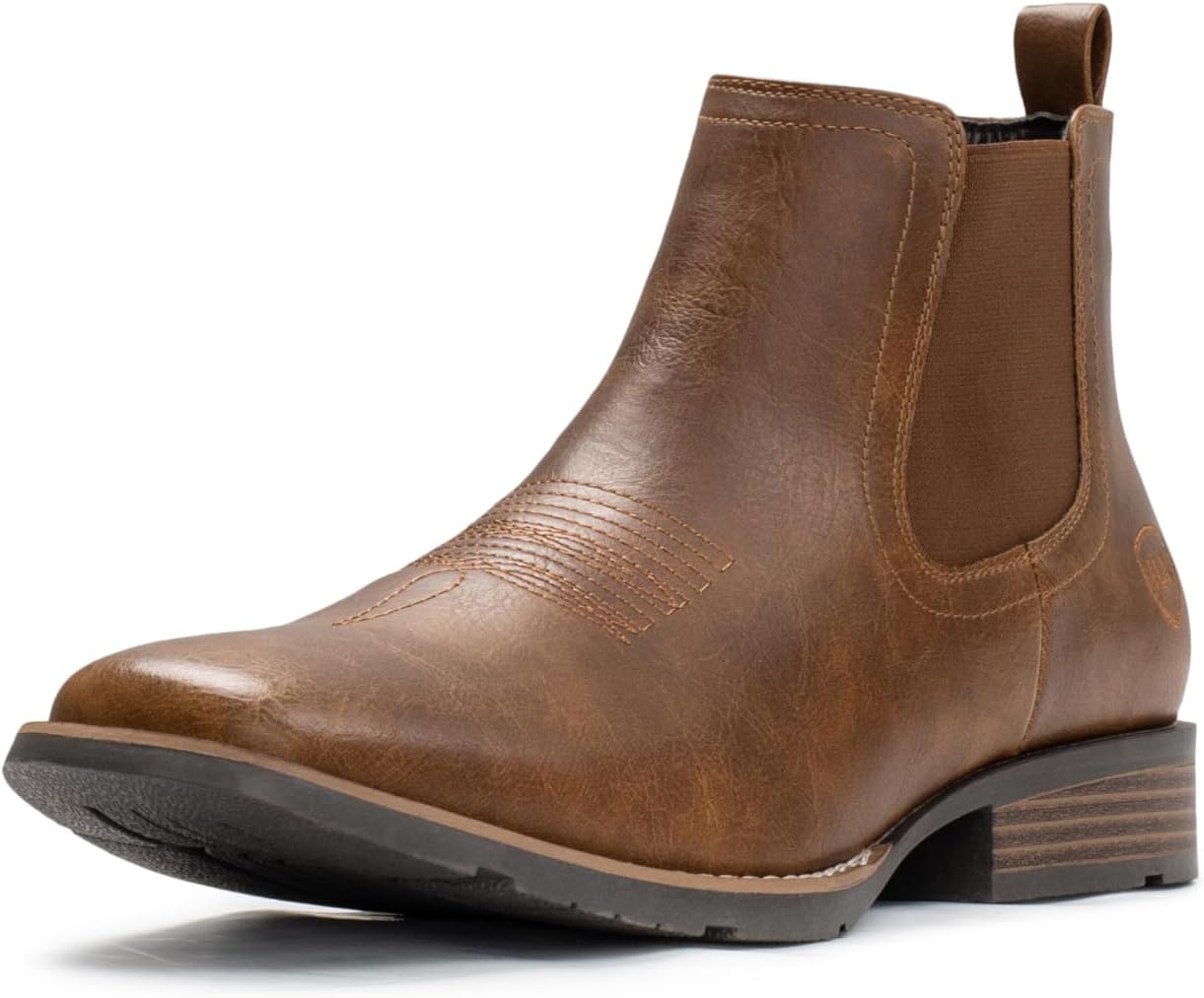IUV Cowboy Boots For Men - Stylish Ankle Western Boot Design