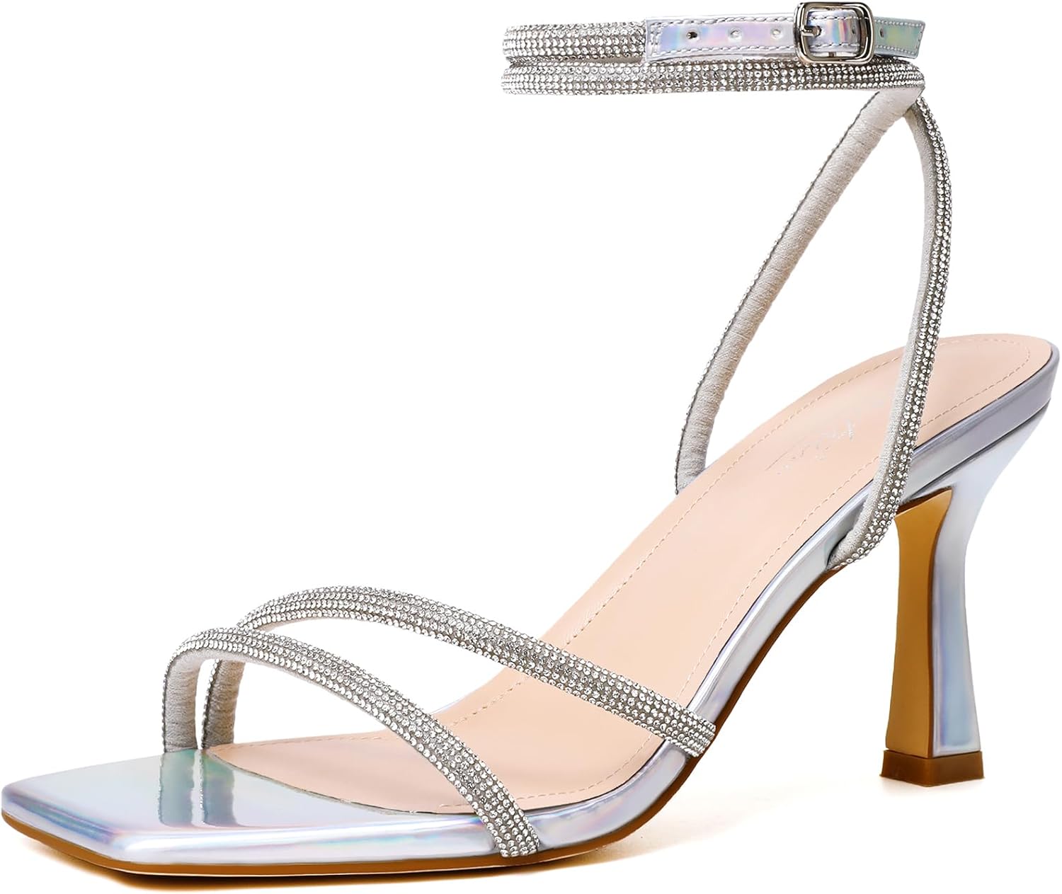 Mostrin Womens Sandals Strappy Heels for Elegant Fashion