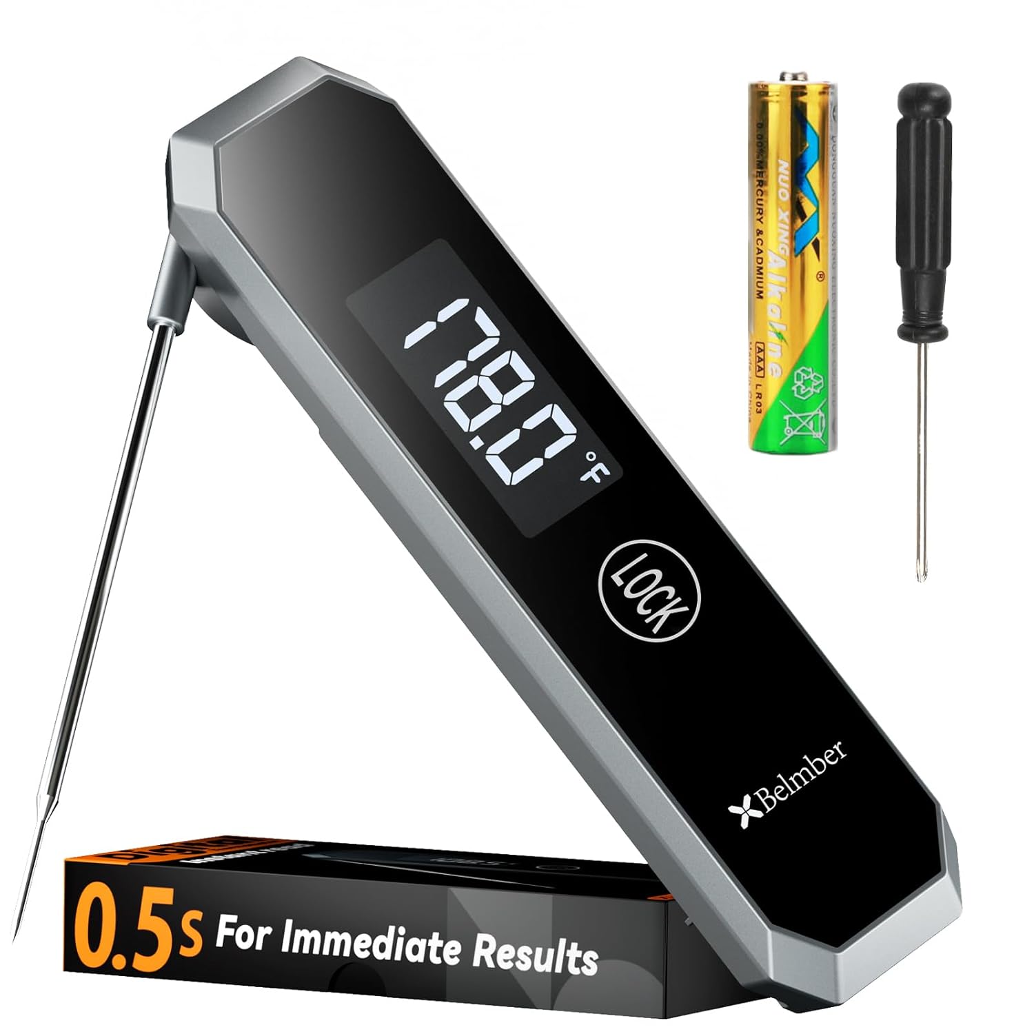 Quick Read Meat Thermometer by XBelmber