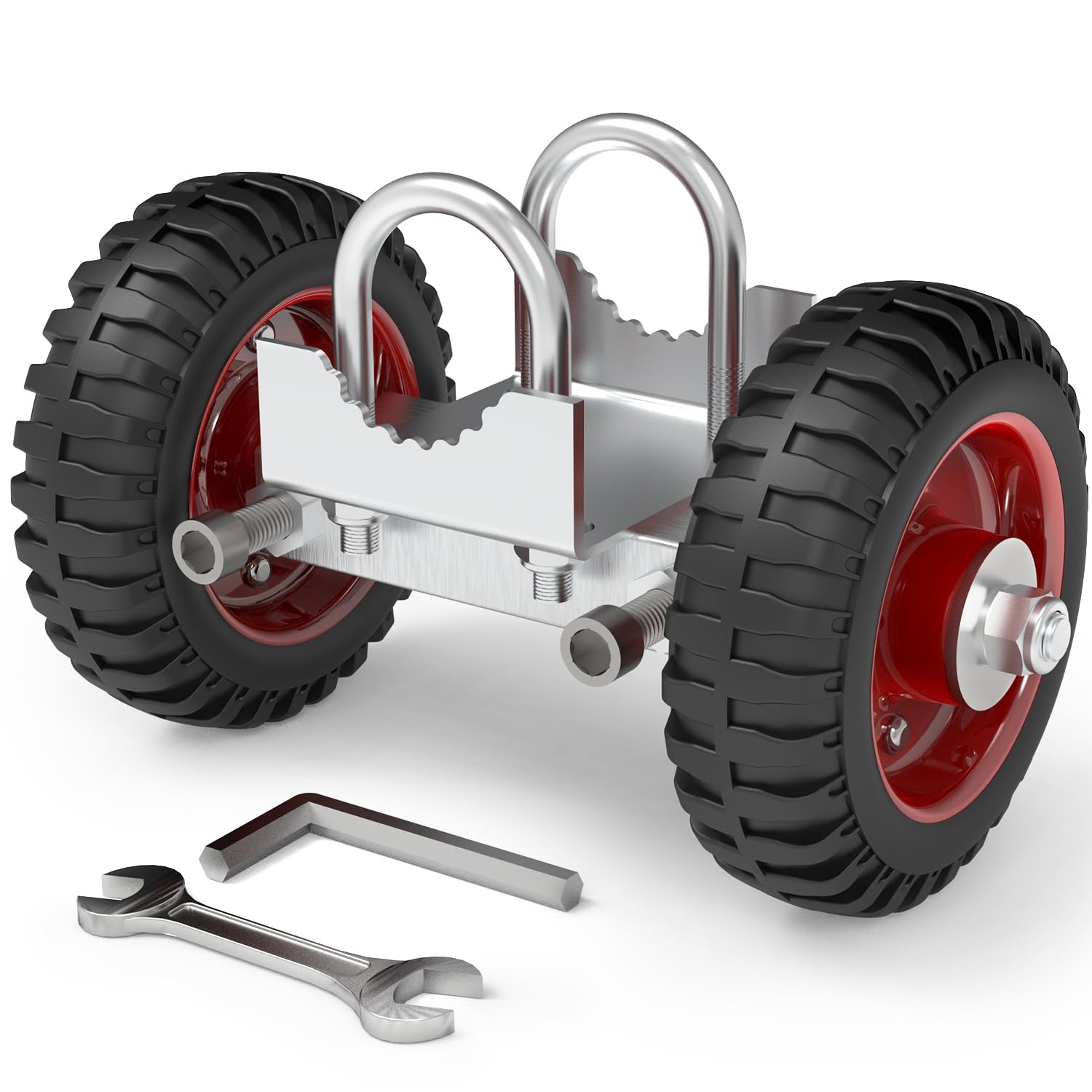 Blutezeit 6-inch Rolling Gate Wheels for Heavy Duty Gates