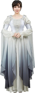 Renaissance Costume Women Ren Faire Dress Outer Garment - Elegant