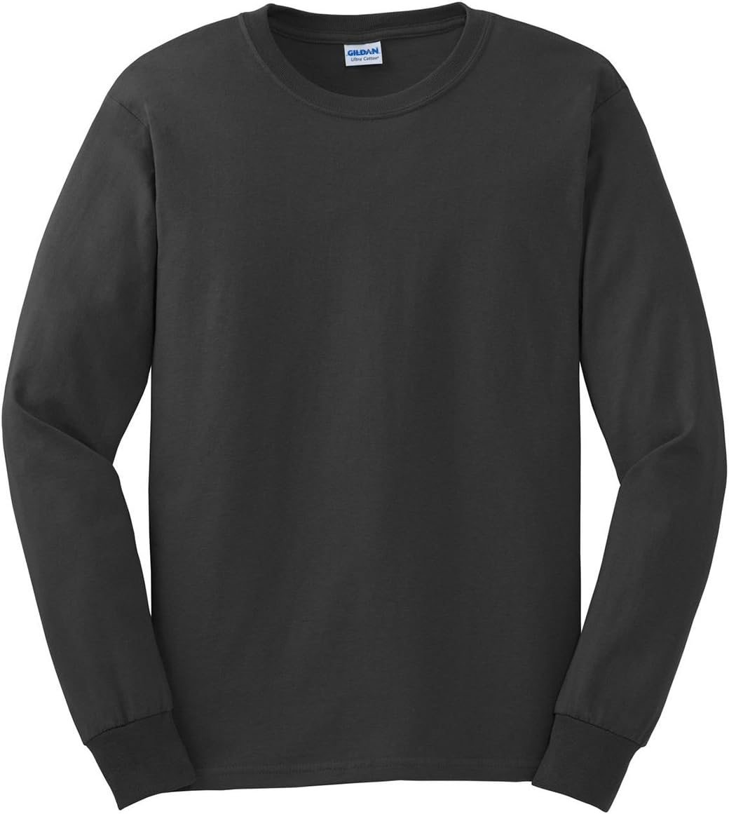 Gildan Ultra Cotton Long-Sleeve T-Shirt for Comfort and Style