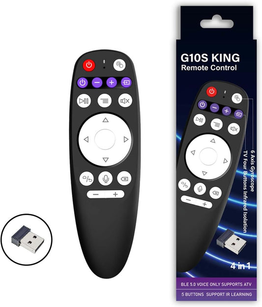 Enhanced Control: G10S King Remote for Android TV