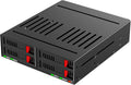4 Bay SATA HDD & SSD Hot Swap Cage - Compact 2.5in Dock