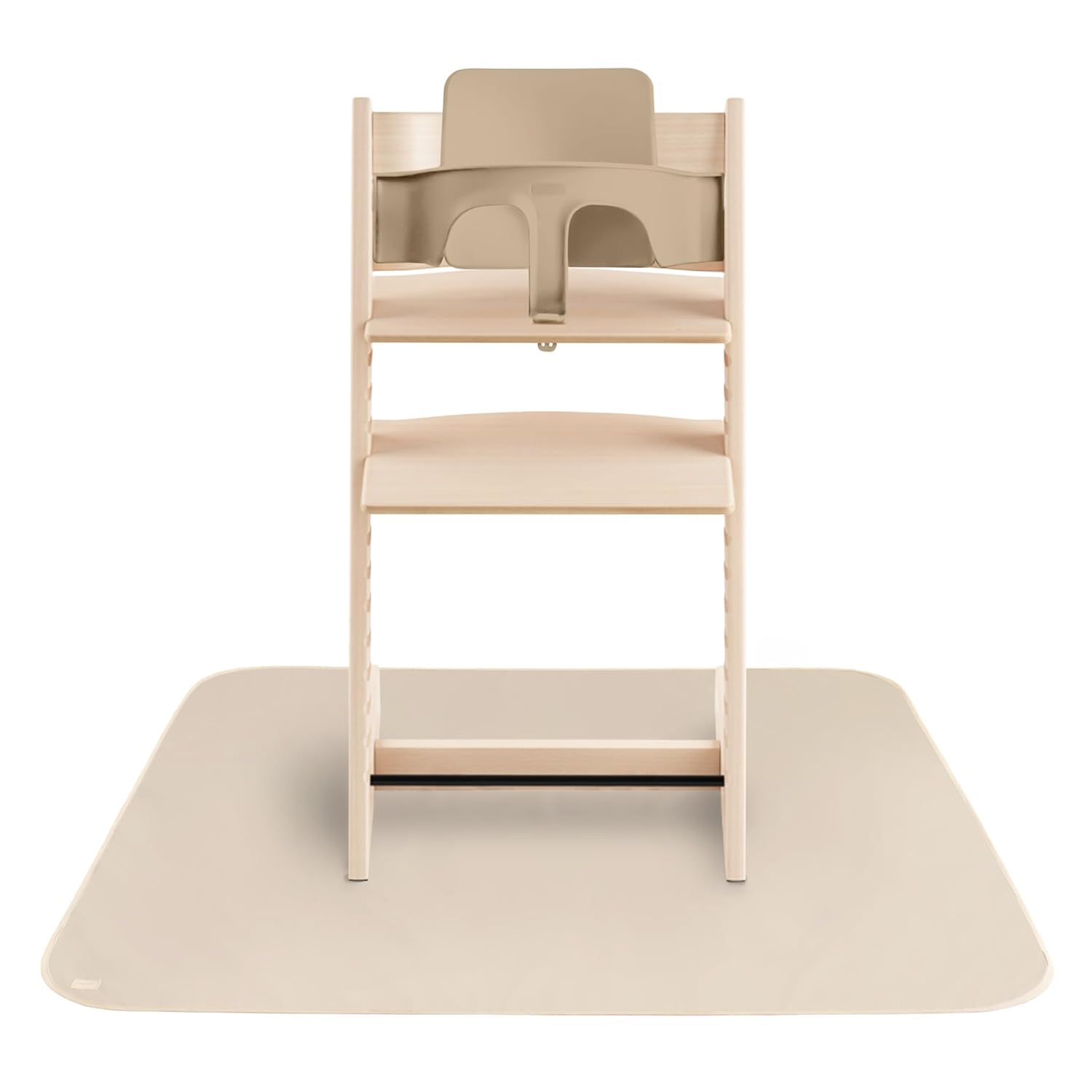 mushie Water-Resistant Splat Mat | High Chair & Play Area Protector