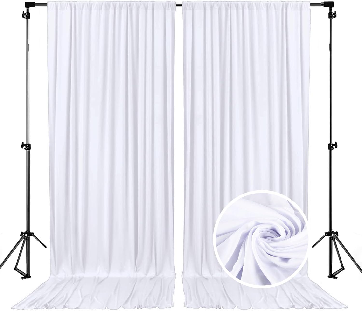 ZEBMOON White Backdrop: Perfect Party Photoshoots!