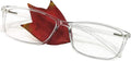 Computer Reading Glasses Blue Light Blocking - Clear Frame Readers