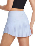 baleaf Women's Pleated Tennis Skirt - High Waisted Skort for Golf