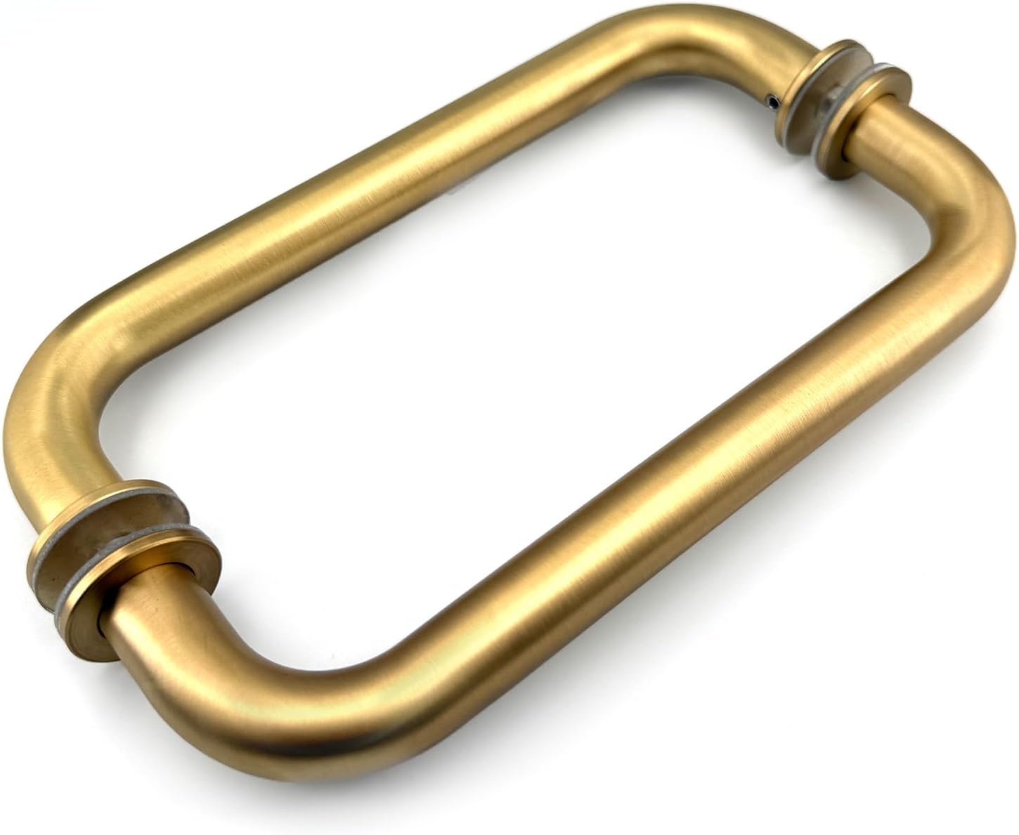Glass Shower Door Handle for Frameless Doors - 8 inch Gold Pull