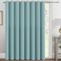 Blackout Patio Curtains 100 x 108 in Panel - Thermal Insulated Privacy