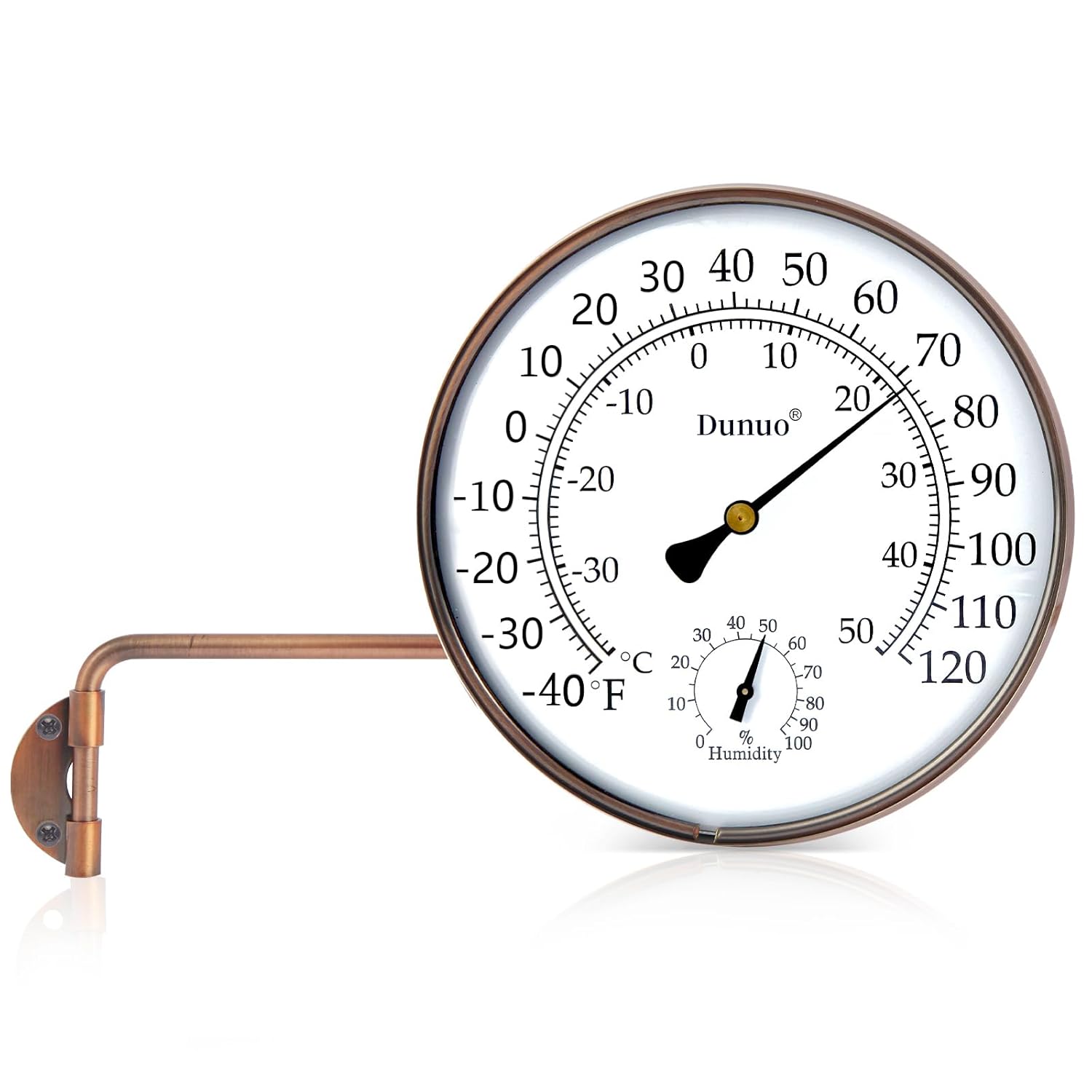 6in Outdoor Thermometer for Greenhouse and Patio Use