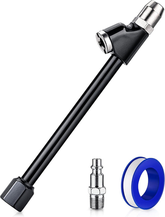 LUMITECO Air Chuck Set: Extended Reach for Easy Inflation