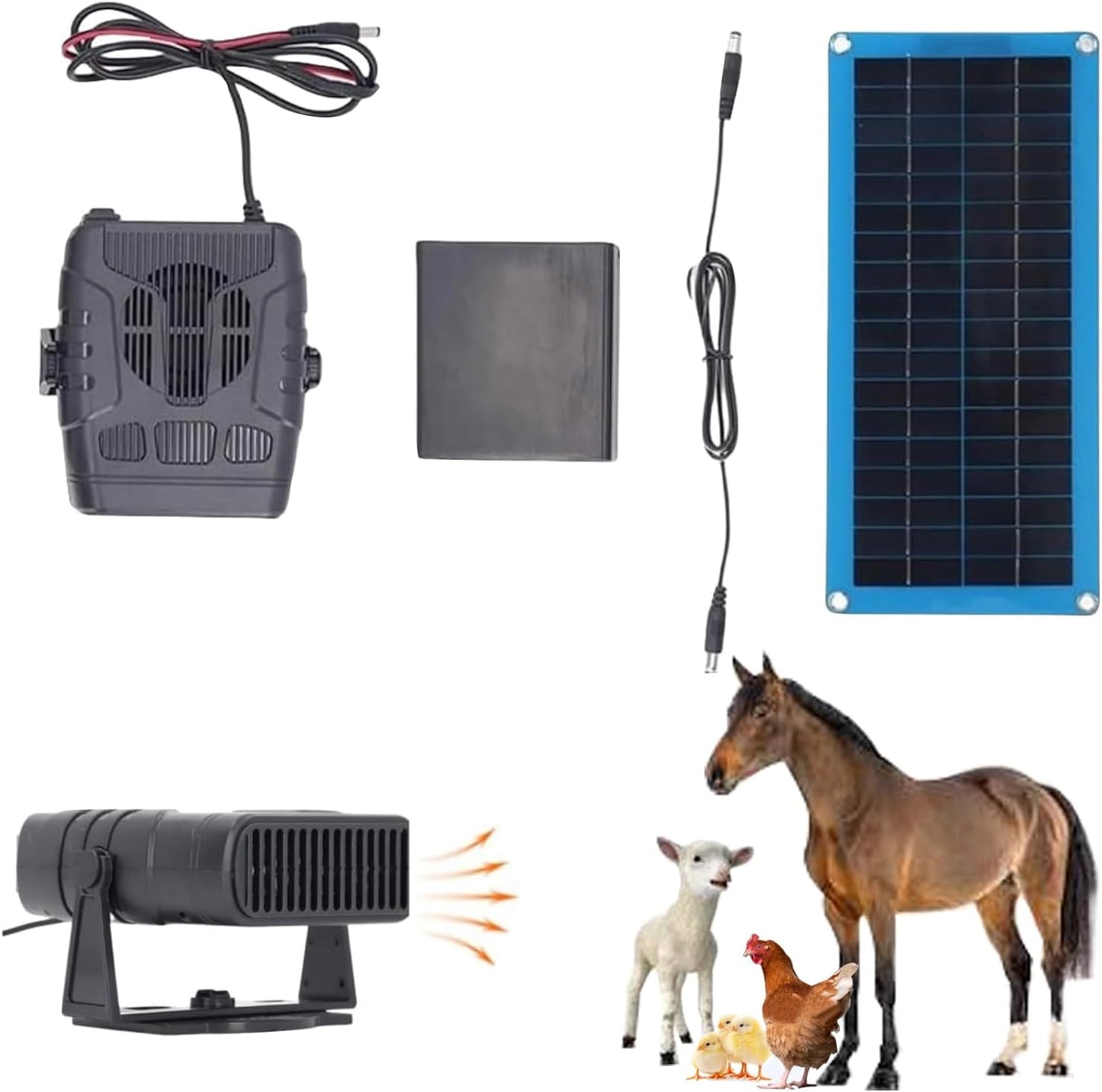 30W Solar Heater: Reliable Coop Warmth