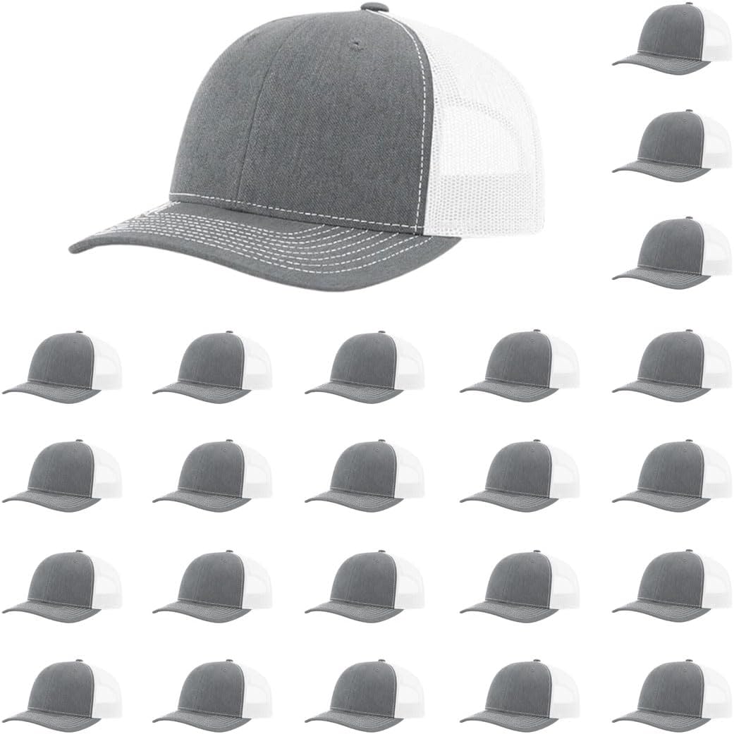 Richardson 112 Classic Six-Panel Adjustable Snapback Trucker Cap