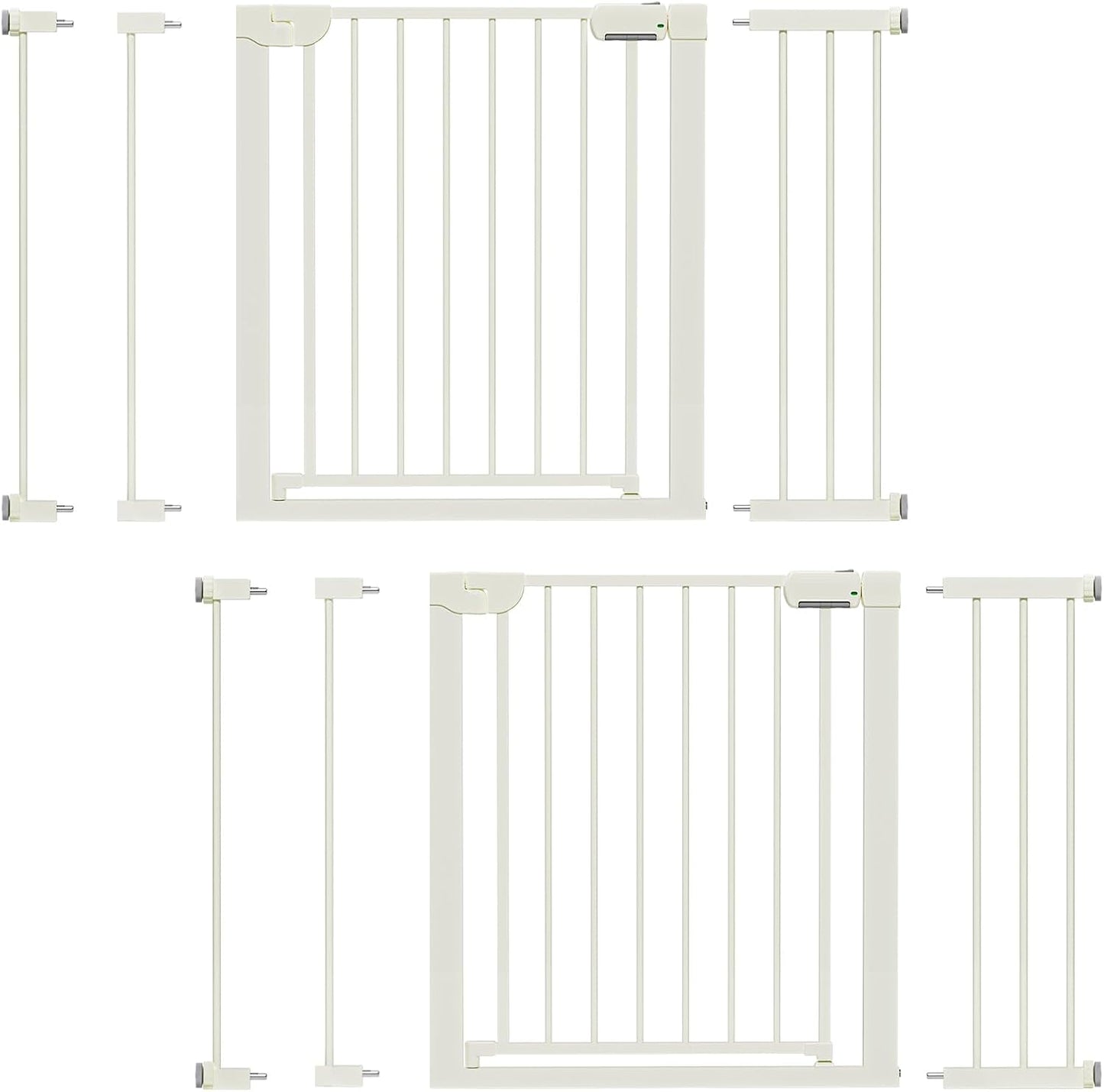 29.5-46 in Baby Gate for Stairs - Safety Essentials for Pets