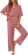 Comfortable Ekouaer Women's Sleepwear Set for All Seasons