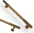 6.3 in Antique Brass Cabinet Pulls 10 Pack - Durable Kitchen Upgrade